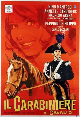 Il carabiniere a cavallo poster