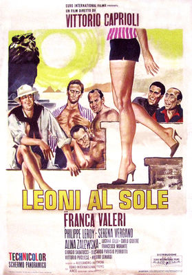 Leoni al sole poster