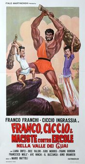 Poster Maciste contro Ercole nella valle dei guai