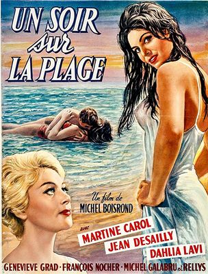 Un soir sur la plage poster