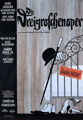 Die Dreigroschenoper poster