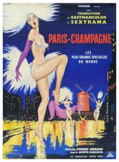 Poster Paris champagne
