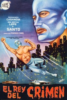 Santo contra el rey del crimen poster