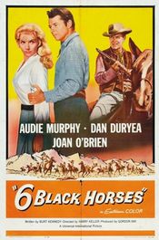 Poster Six Black Horses