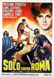 Poster Solo contro Roma
