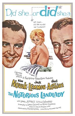 The Notorious Landlady poster