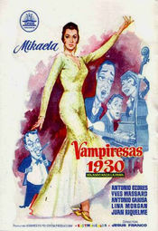 Poster Vampiresas 1930