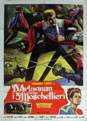 Poster D'Artagnan contro i tre moschettieri