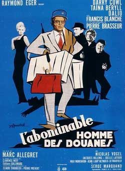 L'abominable homme des douanes poster