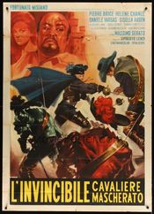 Poster L'invincibile cavaliere mascherato