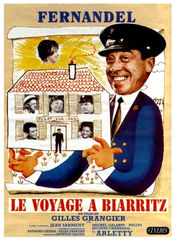 Poster Le voyage à Biarritz