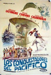 Poster Los conquistadores del Pacífico
