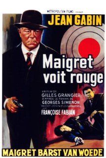 Maigret voit rouge poster