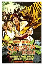 Poster Sandokan, la tigre di Mompracem
