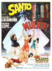 Poster Santo en el hotel de la muerte