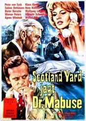 Poster Scotland Yard jagt Dr. Mabuse