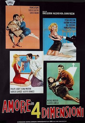 Amore in quattro dimensioni poster