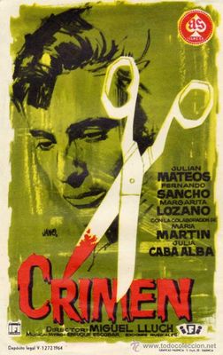 Crimen poster