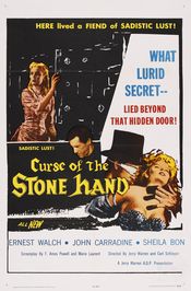 Poster Curse of the Stone Hand