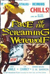 Poster Face of the Screaming Werewolf