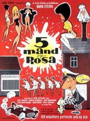 Poster Fem mand og Rosa