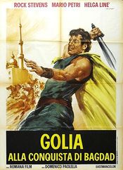 Poster Golia alla conquista di Bagdad