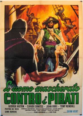 L'uomo mascherato contro i pirati poster