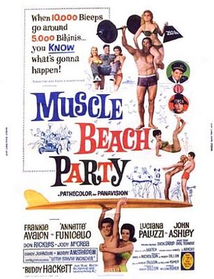 Muscle Beach Party poster