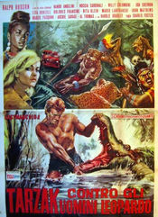 Poster Tarzak contro gli uomini leopardo