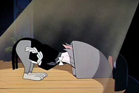 The Cat Above and the Mouse Below