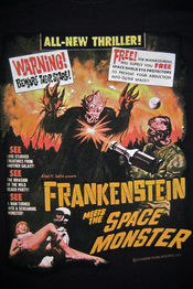 Poster Frankenstein Meets the Spacemonster