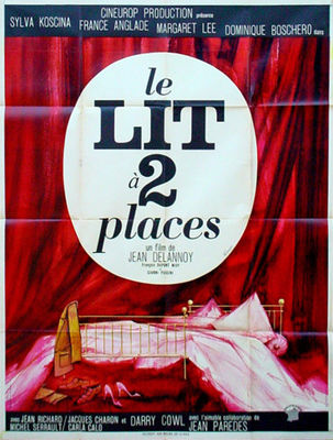 Le lit à deux places poster