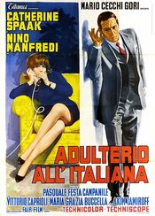 Poster Adulterio all'italiana