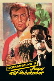 Poster Kommissar X - Jagd auf Unbekannt