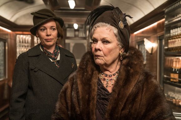 Judi Dench, Olivia Colman în Murder on the Orient Express