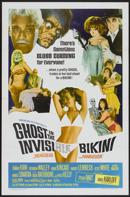 The Ghost in the Invisible Bikini poster