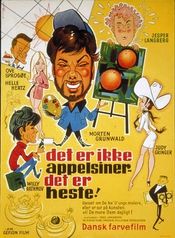 Poster Det er ikke appelsiner, det er heste