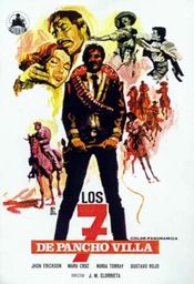 Poster Los siete de Pancho Villa