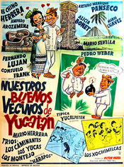 Poster Nuestros buenos vecinos de Yucatán