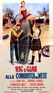 Poster Ric e Gian alla conquista del West
