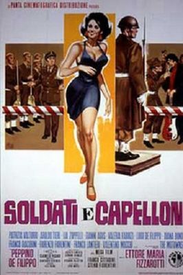 Soldati e capelloni poster