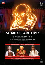 Poster Shakespeare Live! From the RSC