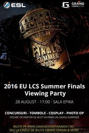 Poster 2016 EU LCS Summer Finals Viewing Party