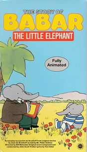 Poster The Story of Babar, the Little Elephant