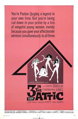 Three in the Attic poster