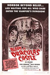 Poster Blood of Dracula's Castle