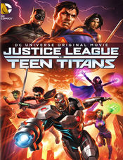 Poster Justice League vs. Teen Titans