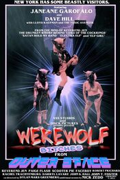 Poster Werewolf Bitches from Outer Space