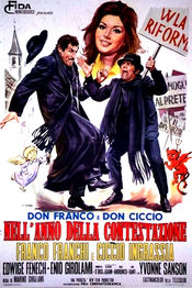 Poster Don Franco e Don Ciccio nell'anno della contestazione