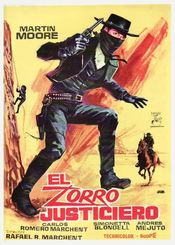 Poster El Zorro justiciero